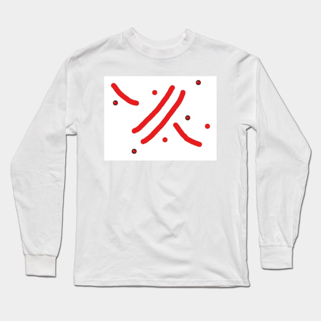 Minimal Art Long Sleeve T-Shirt by AlexaZari